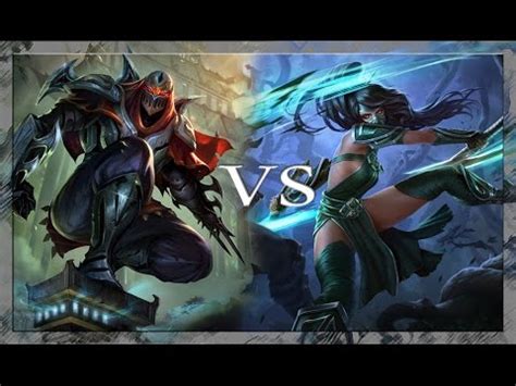zed vs akali